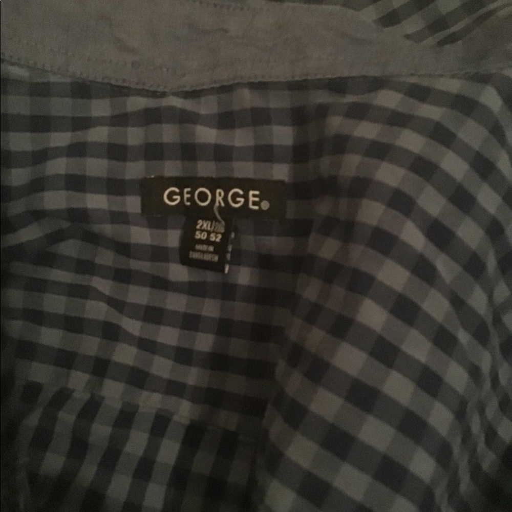 George long sleeve button up